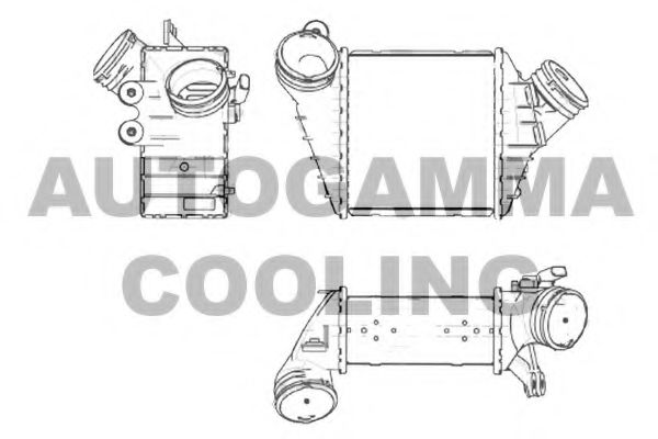 Intercooler, compresor