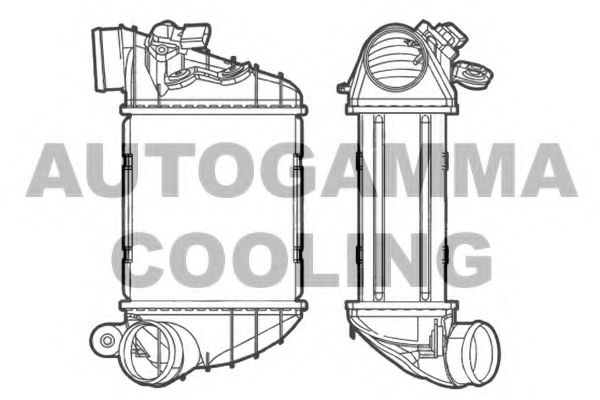Intercooler, compresor