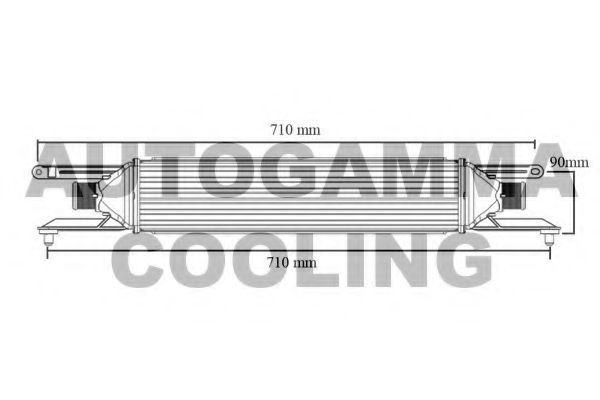 Intercooler, compresor