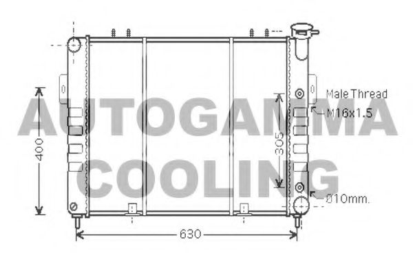 Radiator, racire motor