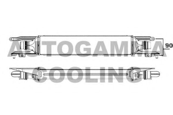 Intercooler, compresor