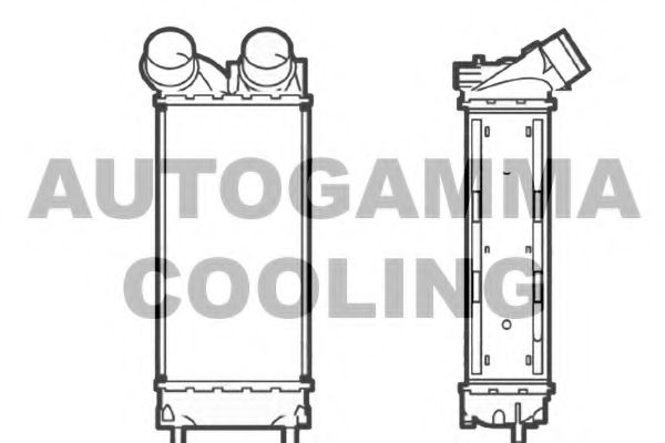 Intercooler, compresor