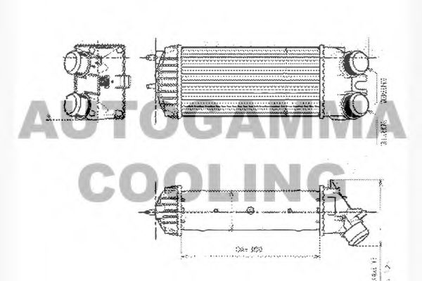 Intercooler, compresor