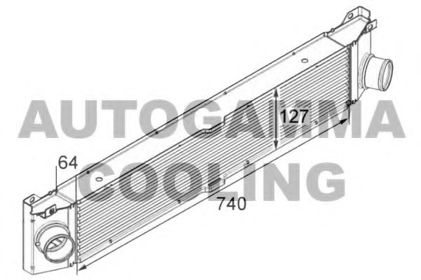 Intercooler, compresor