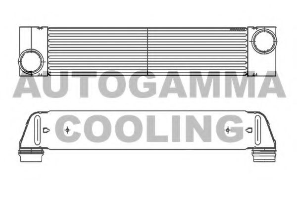 Intercooler, compresor