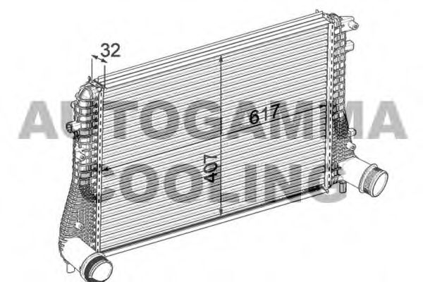 Intercooler, compresor