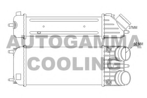 Intercooler, compresor