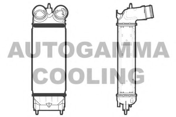 Intercooler, compresor