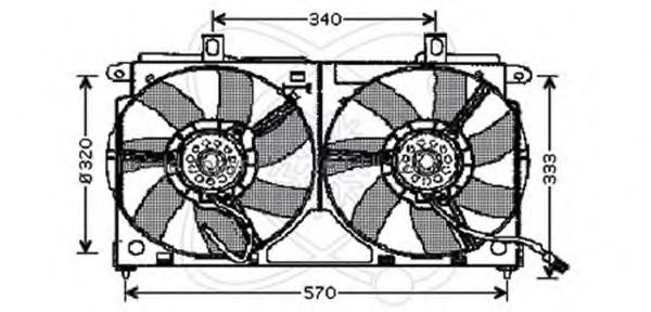 Ventilator, radiator