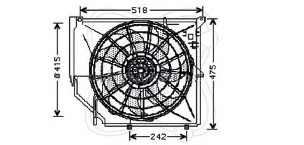 Ventilator, radiator