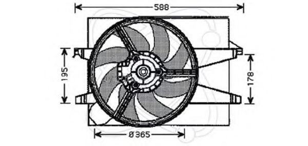 Ventilator, radiator