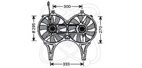 Ventilator, radiator