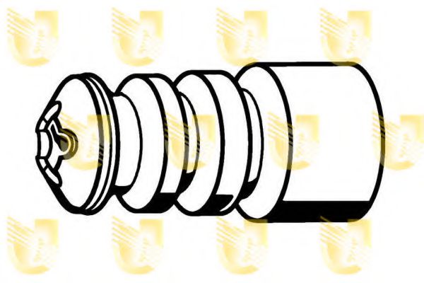 Tampon cauciuc, suspensie