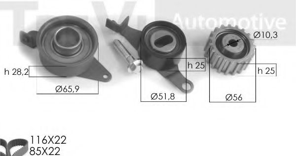 Set curea de distributie