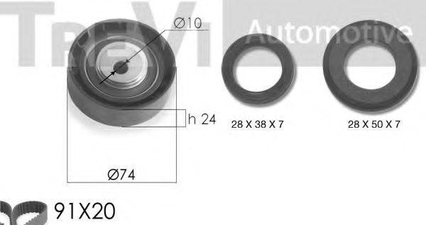 Set curea de distributie