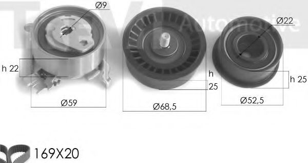 Set curea de distributie