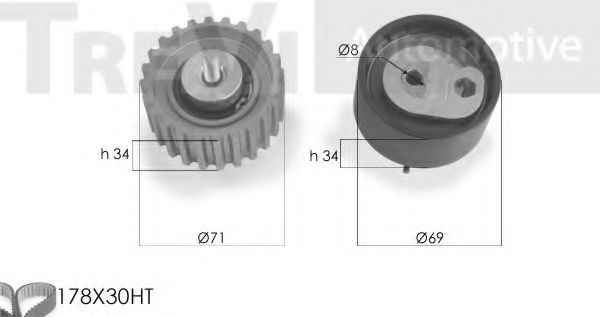 Set curea de distributie