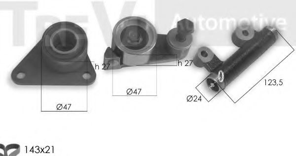 Set curea de distributie