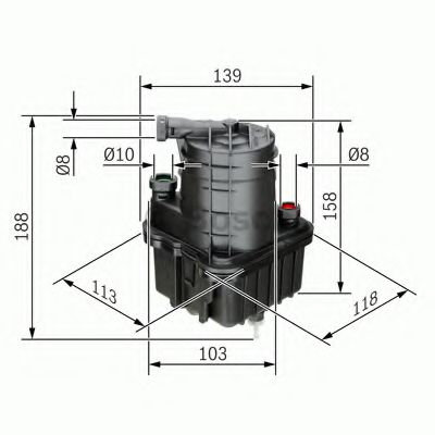 filtru combustibil
