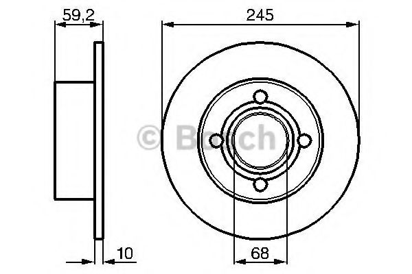 Disc frana