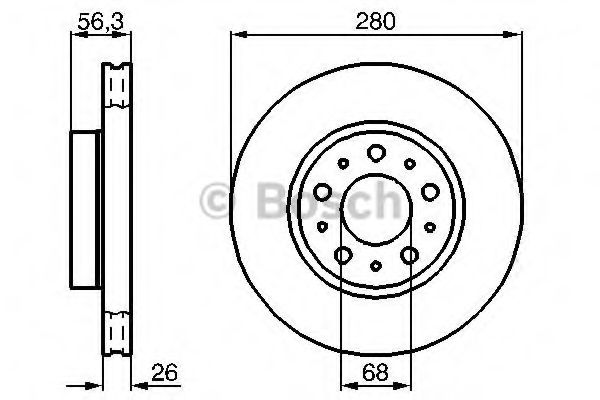 Disc frana