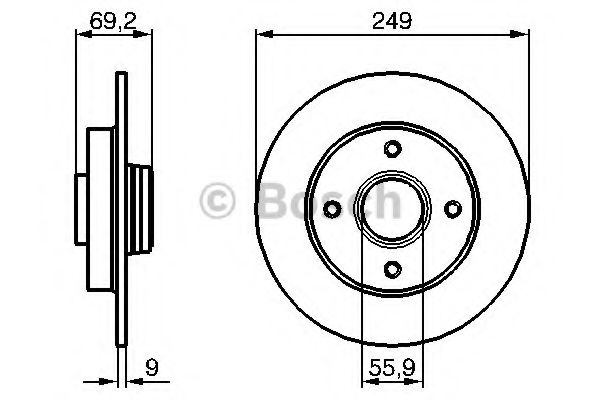 Disc frana