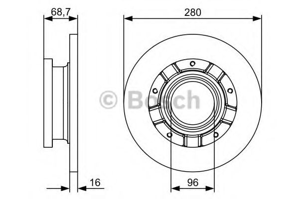 Disc frana