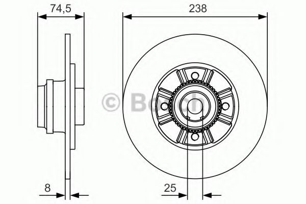 Disc frana