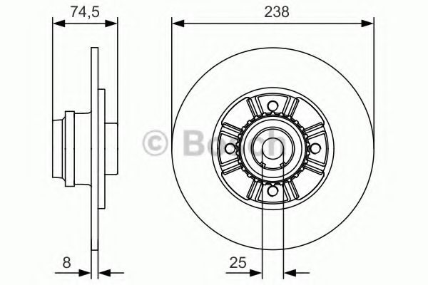 Disc frana