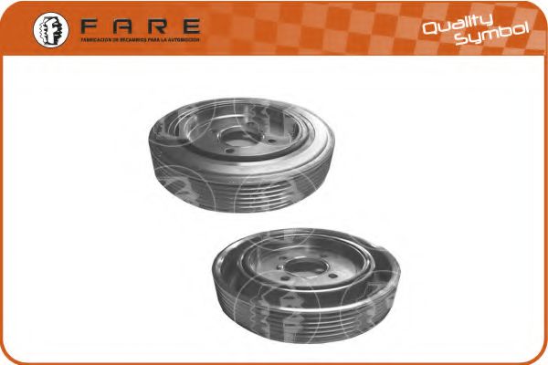 Fulie curea, arbore cotit