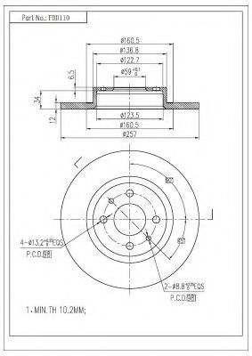 Disc frana