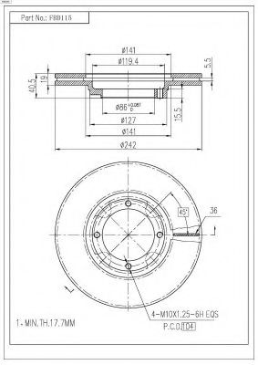 Disc frana