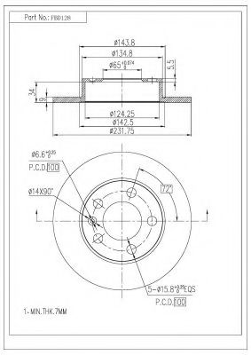 Disc frana