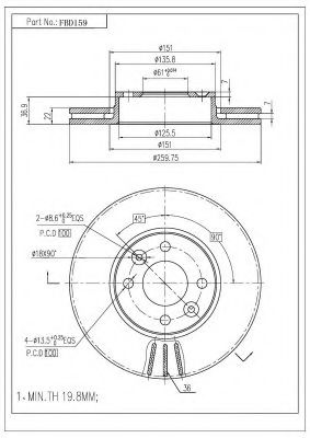 Disc frana