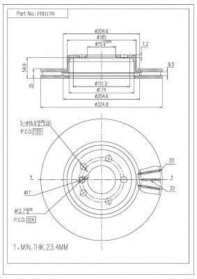 Disc frana