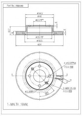 Disc frana