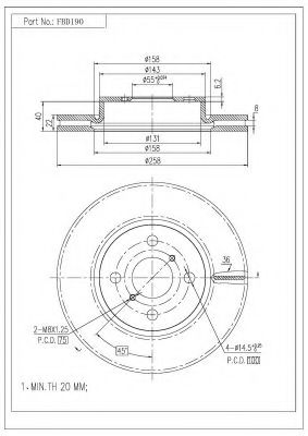 Disc frana