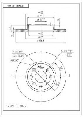 Disc frana