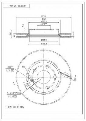 Disc frana