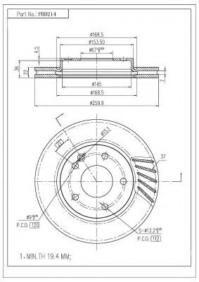 Disc frana