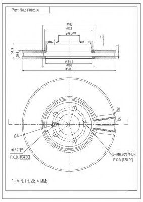 Disc frana