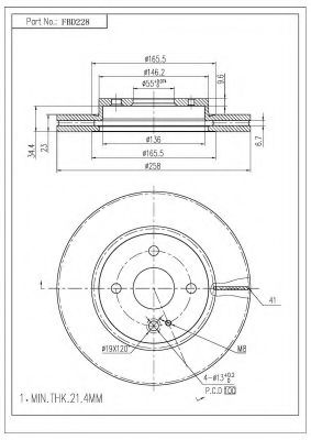 Disc frana