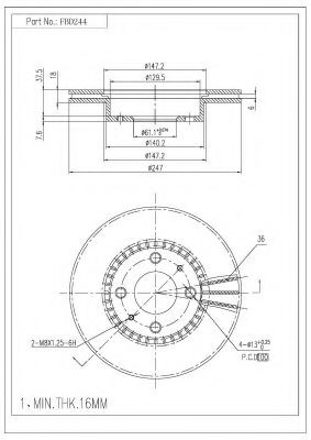 Disc frana