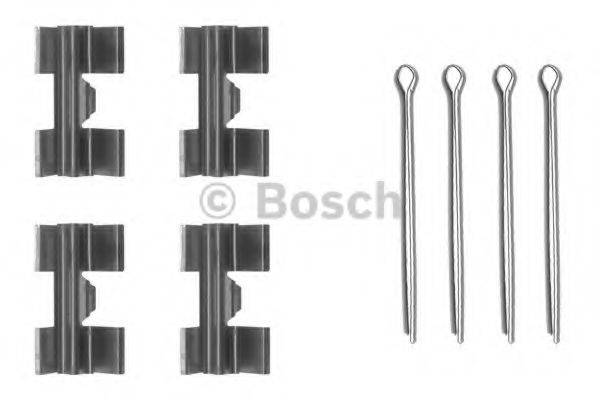 Set accesorii, placute frana