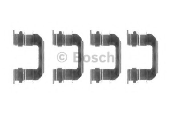 Set accesorii, placute frana