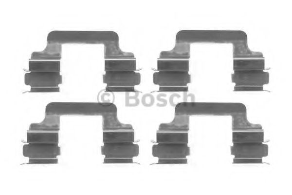 Set accesorii, placute frana