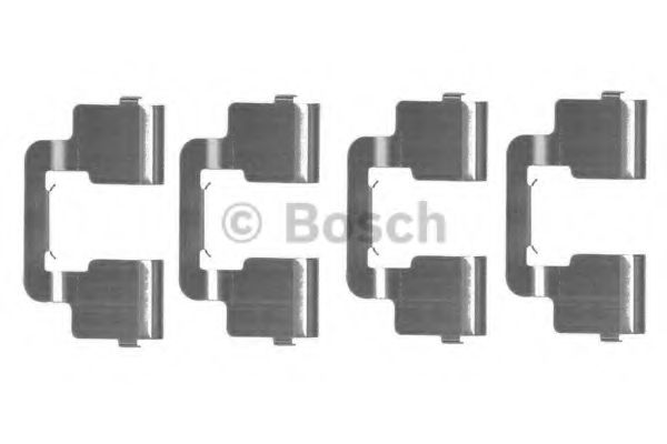 Set accesorii, placute frana