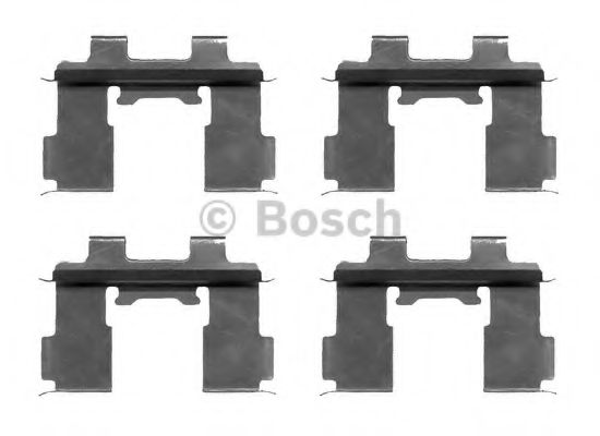 Set accesorii, placute frana