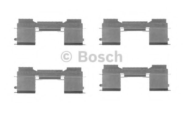 Set accesorii, placute frana