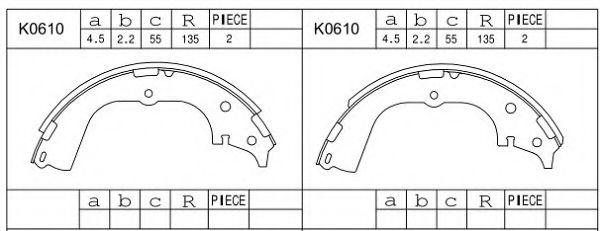 Set saboti frana